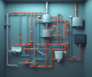 Instalacja wodna w domu schemat
